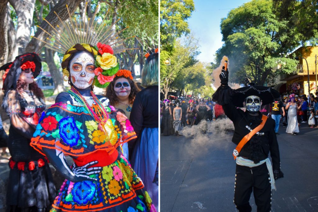 Día de Muertos Guadalajara tlaquepaque Desfile por las calles 2025