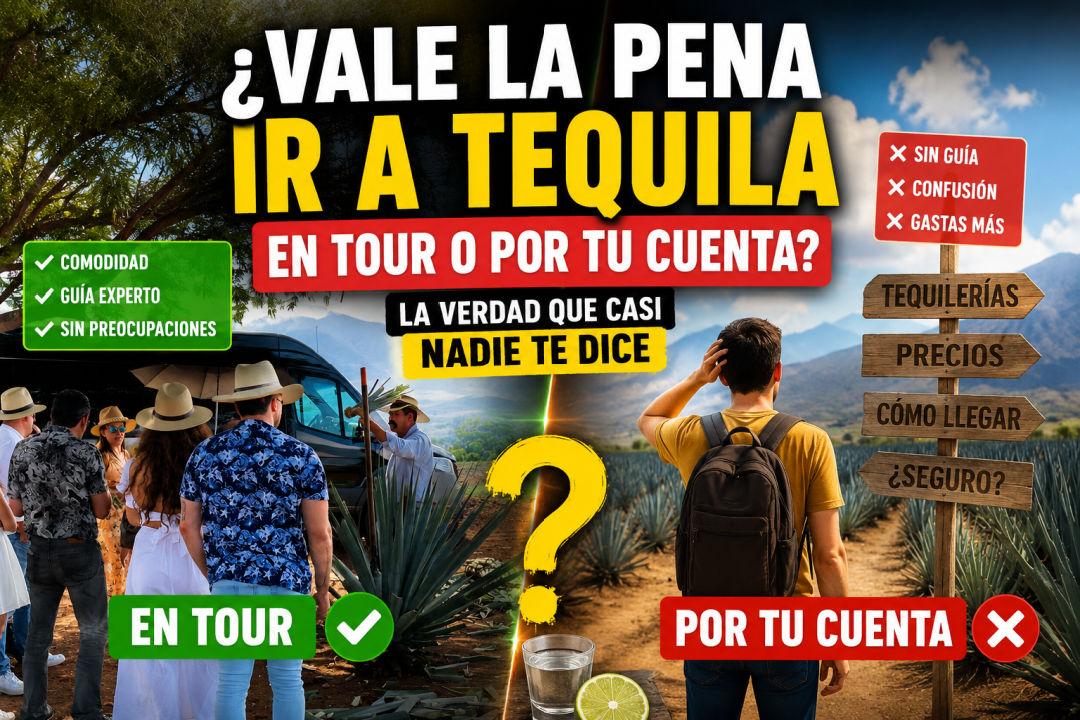 Tour Tequila o por mi cuenta en Guadalajara